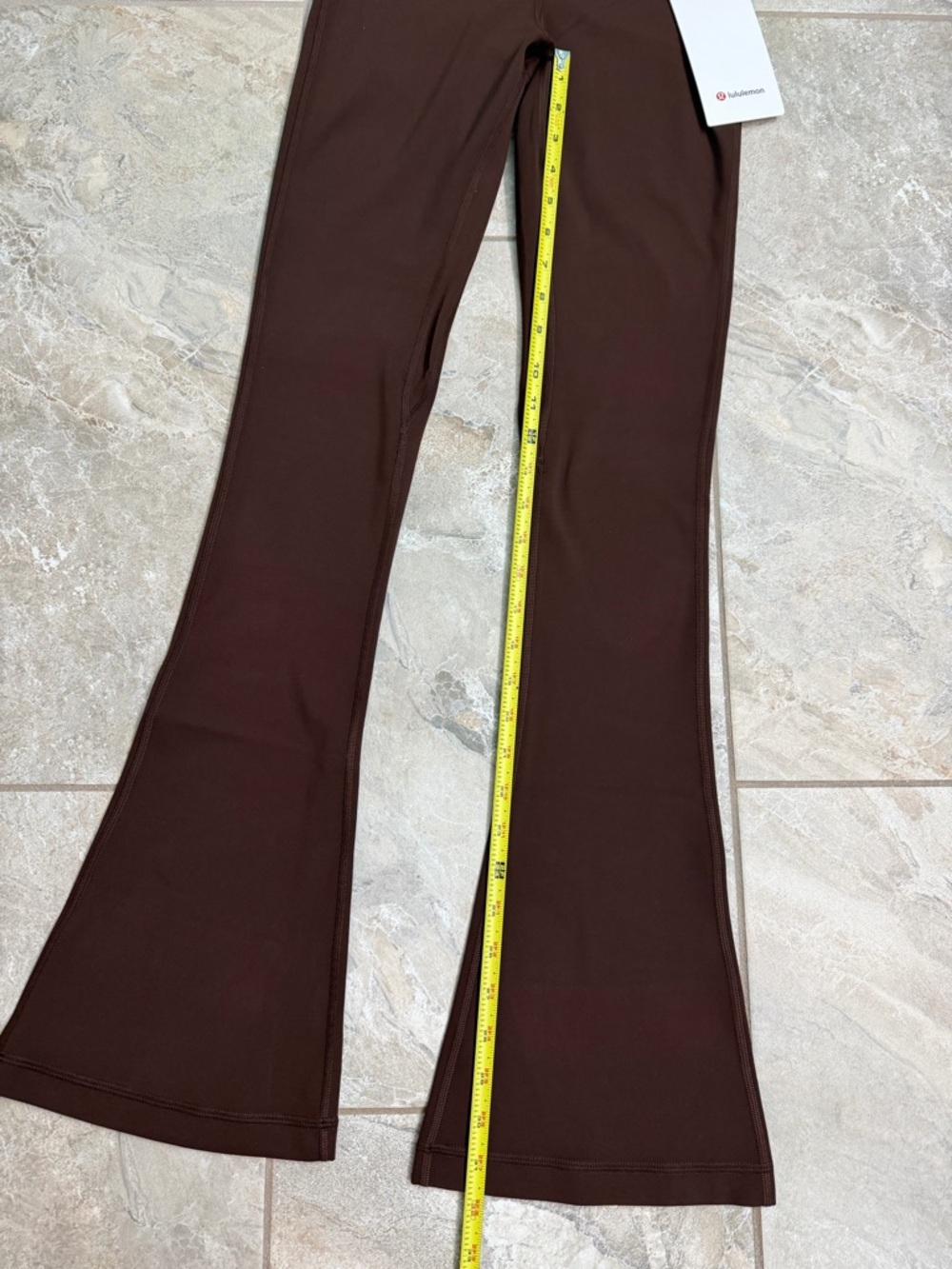 lululemon Align Mini-Flare Brown Leggings - Picture 4 of 7